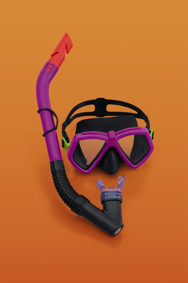 Bestway 24070 / 23 dykkemaske Polykarbonat Forskellige farver Barn