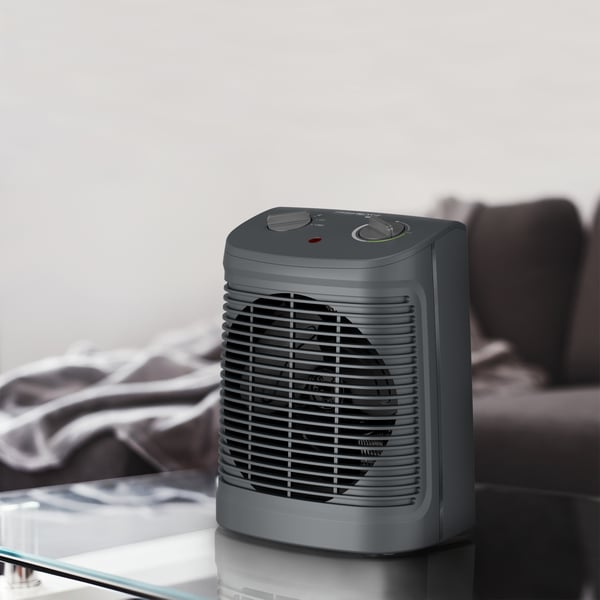 Rowenta Instant Comfort Compact SO2321 inomhus Grå 1800 W Elektrisk värmefläkt