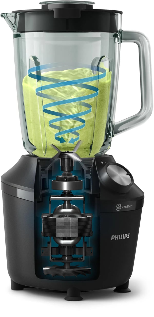 Philips 3000 series HR2291/41 Blender ProBlend Crush -tekniikka, 600 W, 2 l