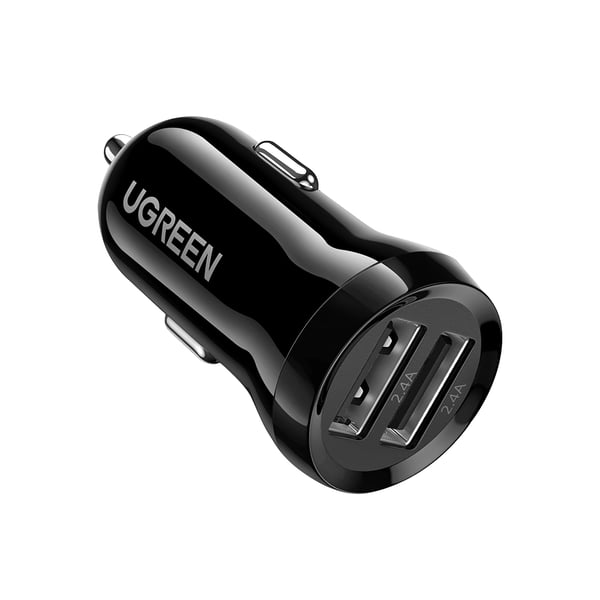 Ugreen 50875 mobilladdare MP4, Mobil dator Svart Cigarr tändare Automatisk