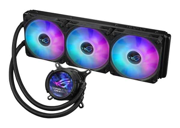 ASUS ROG STRIX LC III 360 ARGB Suoritin All-in-one-nesteenjäähdytin 12 cm Musta