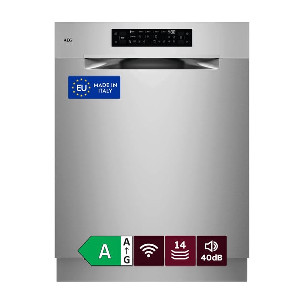 AEG GU8200A2SGM Delvist indbygget 14 kuverter