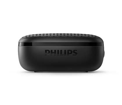 Philips TAS2505B/00 Kannettava ja juhlakaiutin Kannettava monokaiutin Musta 3 W