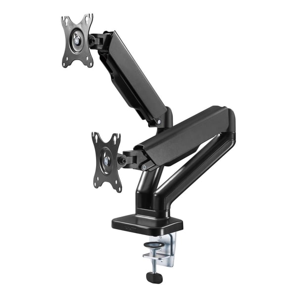 Techly ICA-LCD 462B skærmbeslag og -stativer 81,3 cm (32") Skrivebord Sort