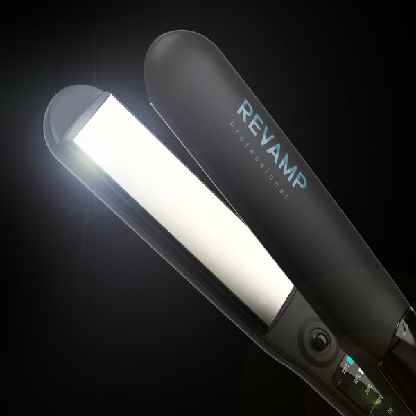 Revamp Progloss Steamcare Plattång Ånga Svart 3 m