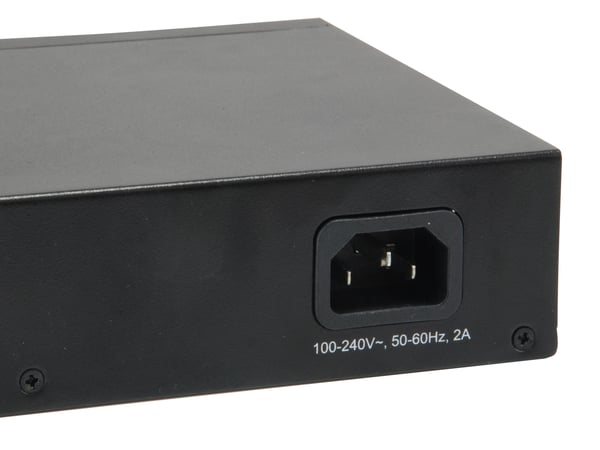 LevelOne GEP-1051 nätverksswitchar hanterad L2/L3/L4 Gigabit Ethernet (10/100/1000) Strömförsörjning via Ethernet (PoE) stöd Svart