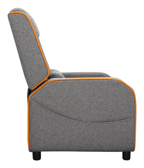 COUGAR Ranger One Spelfåtölj Stoppad och vadderad sits sits Grå, Orange