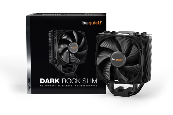 be quiet! Dark Rock Slim Processor Luftkylare 12 cm Svart