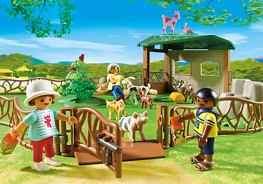 Playmobil City Life Children's Petting Zoo