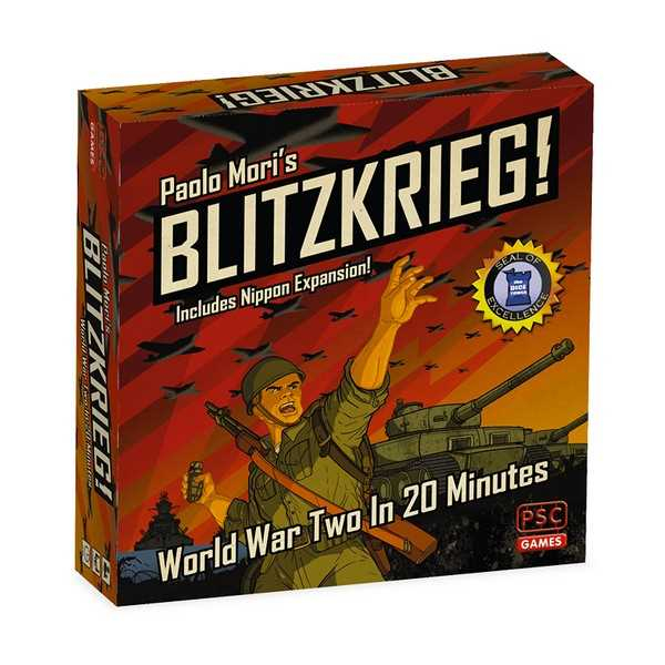 Asmodee Paolo Mori's Blitzkrieg! (Square Edition) Paolo Mori's Blitzkrieg! (Square Edition) Brætspil