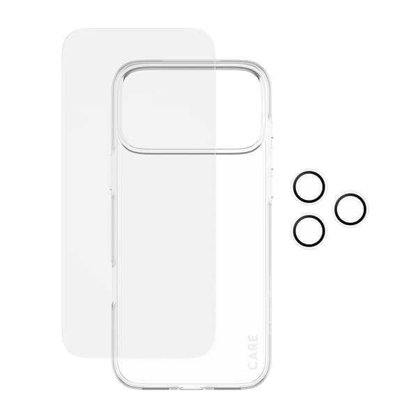 PanzerGlass SAFE. | CARE™ by ® 3-in-1 Combo Pakke iPhone 17 Pro Max