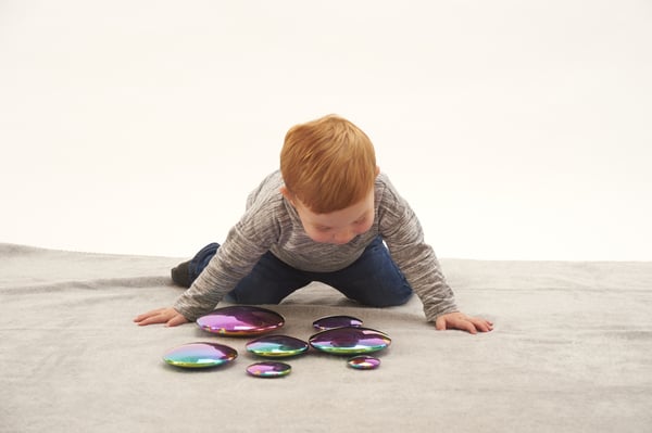 Tickit Sensory Reflective Colour Burst Buttons
