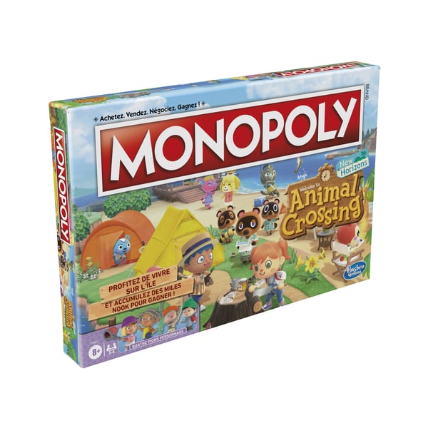 Monopoly F1661101 sällskapsspel Monopoly Animal Crossing New Horizons Edition Brädspel Familj