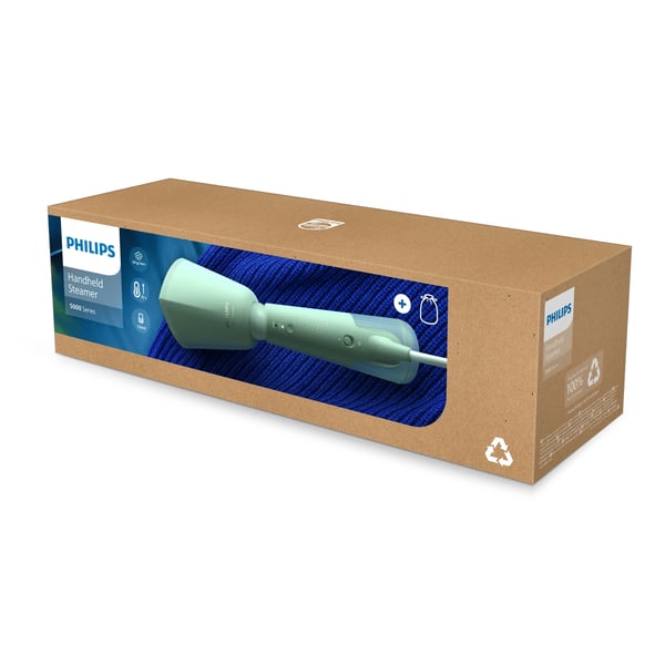 Philips 5000 series STH5010/70 klädångare Handhållen klädångare 0,12 l 1400 W Grön