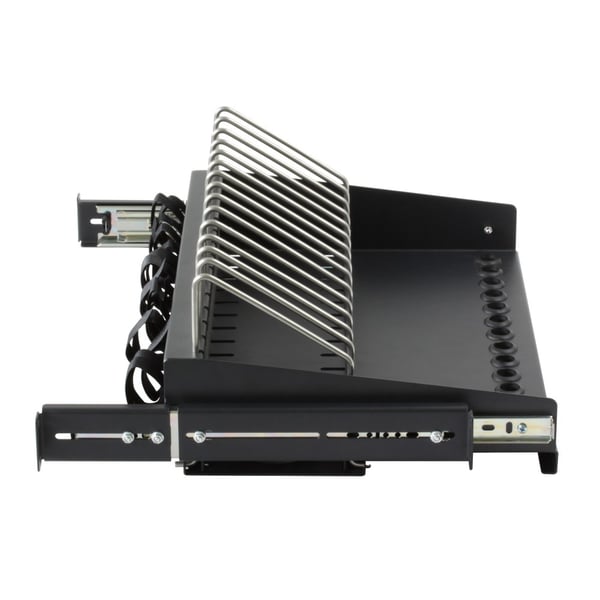 Techly I-CABINET-TRAY14BK tilbehør til rack Stativhylde