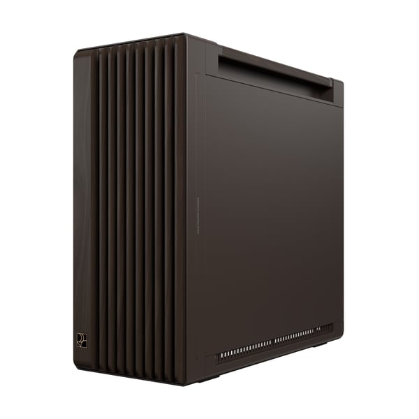 ASUS ProArt PA602 Wood Edition Retro Brown - Tempered Glass Panel Midi Tower Ruskea