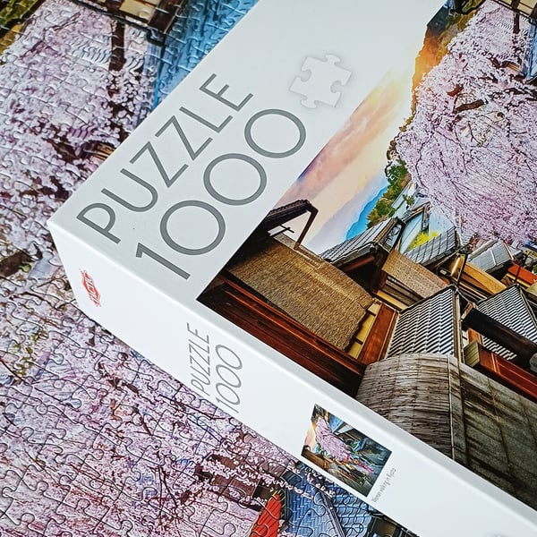 Tactic Puzzle Lovers Woman walking in Kyoto 1000 pcs puzzle