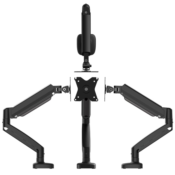 j5create JTSA101-N skærmbeslag og -stativer 81,3 cm (32") Skrivebord Sort