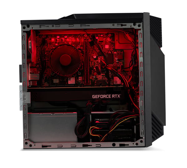 Acer NITRO 50 N50-656 Intel® Core™ i5 i5-14400F 16 GB DDR5-SDRAM 1 TB SSD NVIDIA GeForce RTX 5060 Windows 11 Home Työpöytä PC Musta