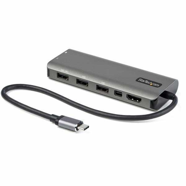 StarTech.com USB-C Multiport Adapter - USB-C till HDMI eller Mini DisplayPort 4K 60Hz, 100W Power Deli StarTech.com USB-C Multiport Adapter - USB-C till HDMI eller Mini DisplayPort 4K 60Hz, 100W Power Deli
