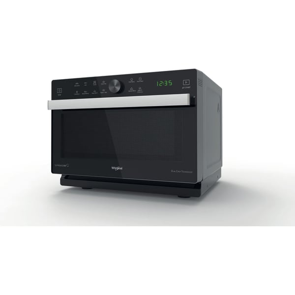 Whirlpool Supreme Chef MWP 337 SB Musta, Hopea Grillimikroaaltouuni Pöytämalli 33 L 900 W