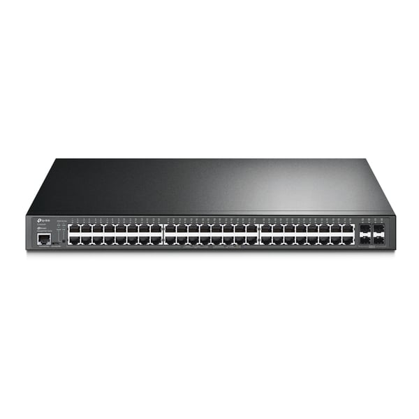 TP-Link JetStream TL-SG3452P verkkokytkin Hallittu L2/L3 Gigabit Ethernet (10/100/1000) Power over Ethernet -tuki 1U Musta