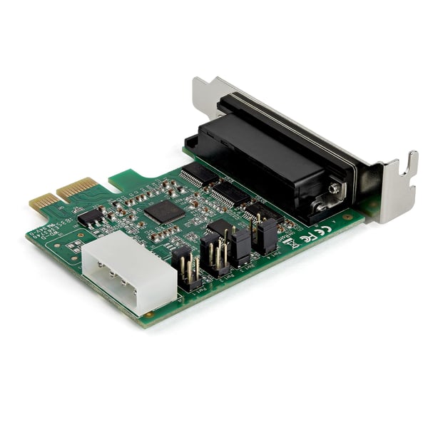 StarTech.com 4-portars seriell PCI Express RS232-adapterkort - PCIe seriellt värdkontrollerkort -