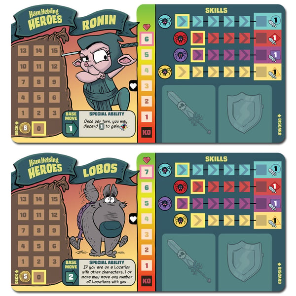 Asmodee Ham Helsing Brädspel Resor/äventyr