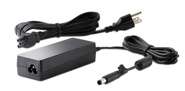 HP 65W Smart AC Adapter strømadapter og vekselret Indendørs Sort