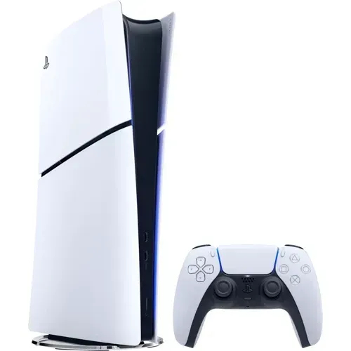 Sony Interactive Entertainment Playstation 5 Slim Digital Edition 825 GB Wi-Fi Svart, Vit