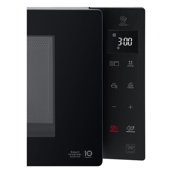 LG NeoChef MH6336GIB mikrobølgeovn Sort Kombination mikroovn Bordplade 23 L 1000 W