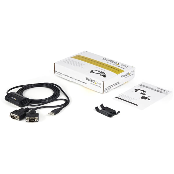 StarTech.com 2-ports FTDI USB til seriel RS232-adapter