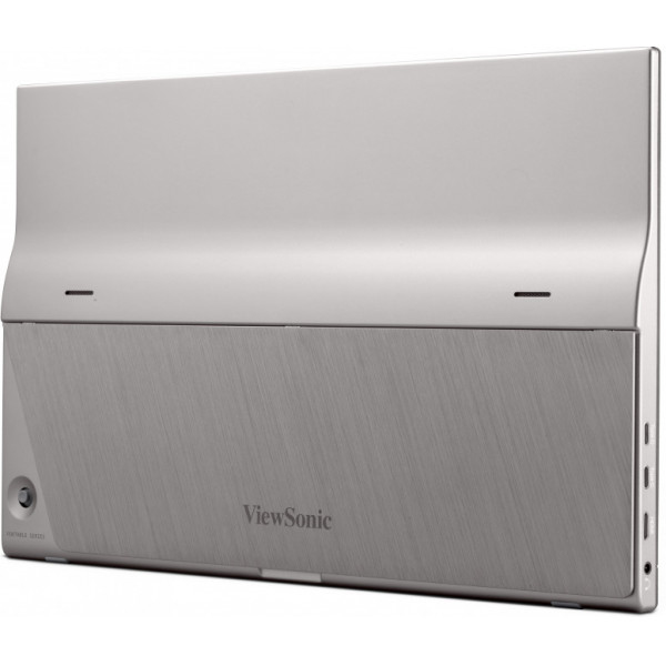 Viewsonic TD1655 platta pc-skärmar 39,6 cm (15.6") 1920 x 1080 pixlar Full HD LED Pekskärm Flera användare Svart, Silver