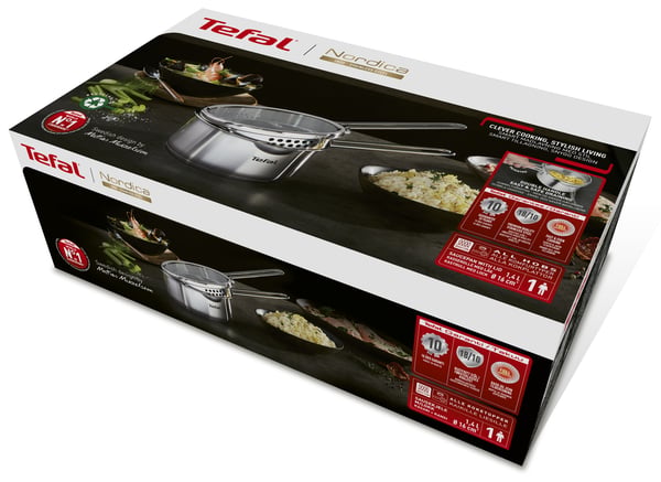 Tefal H85222 pannu- ja kattilasarja