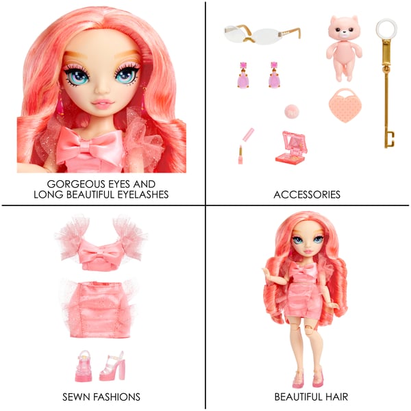 Rainbow High New FriendsFashion Doll- Pinkly Paige (Pink)