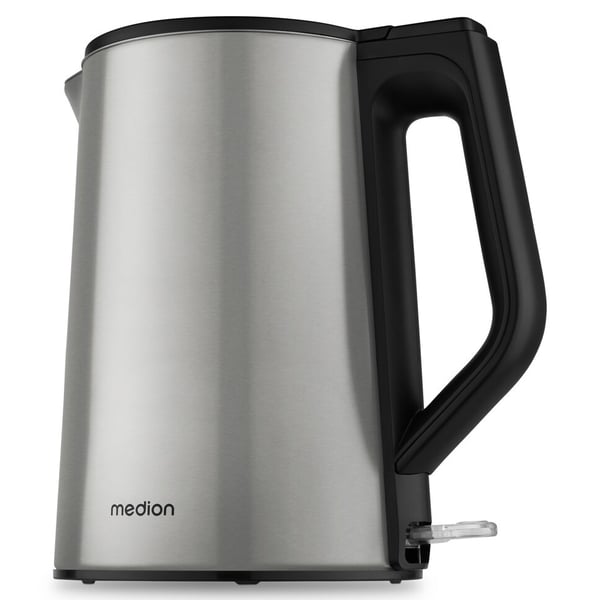 MEDION MD12105 vattenkokare 1,5 l 2200 W Rostfritt stål