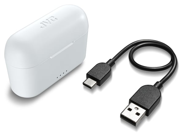 JVC HA-A3T Headset True Wireless Stereo (TWS) I öra Samtal/musik Bluetooth Vit