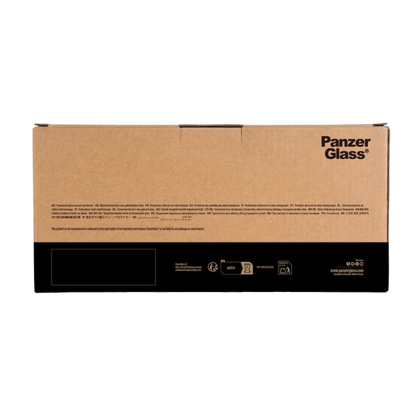 PanzerGlass ® Skærmbeskyttelse Apple iPhone 15 Pro Max | Ultra-Wide Fit til FASTFIT Installationsmaskine | 10 pcs