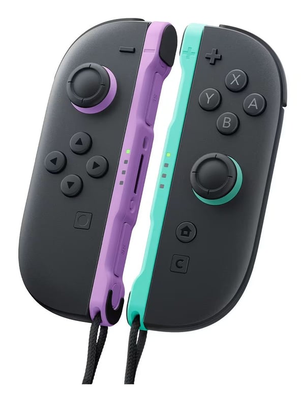 Nintendo Joy-Con 2 Svart, Lila, Grön Bluetooth Spelplatta Analog / Digital Nintendo Switch 2