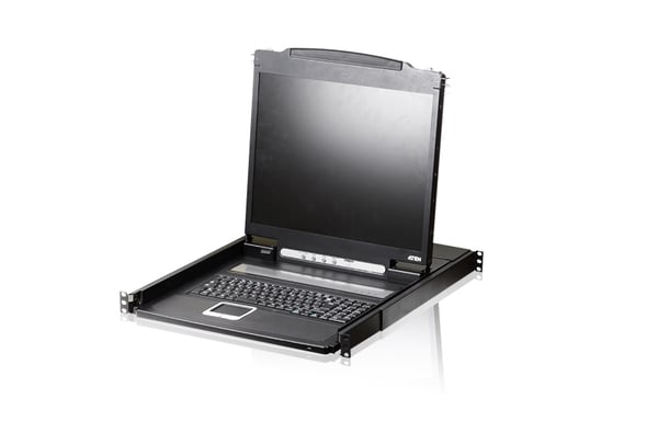 ATEN CL1000N telinekonsoli 48,3 cm (19") Musta 1U