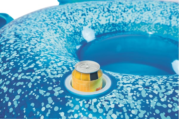 Bestway 41101 pool- och badmadrass Blå Vinyl Sittbadleksak