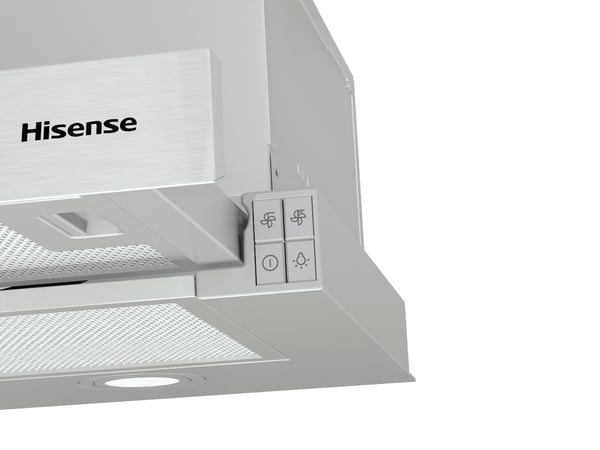 Hisense CH6TL4BX köksfläkt Halvinbyggd (utdragbar) Rostfritt stål 450 m³/h