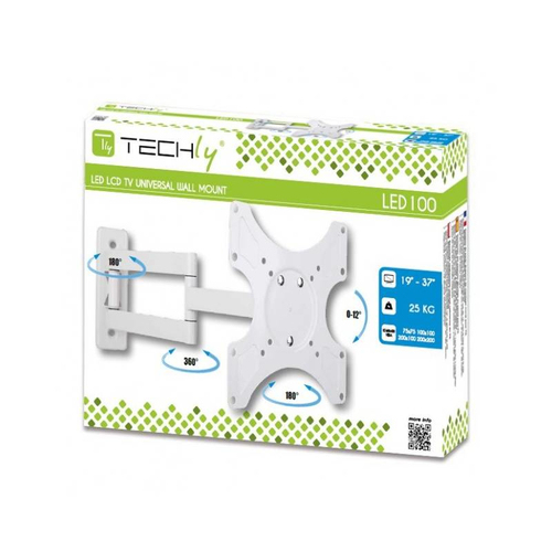 Techly ICA-LCD-2903WH TV-kiinnike 94 cm (37") Valkoinen