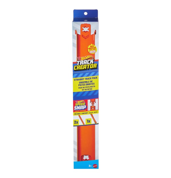 Hot Wheels Track Builder Track Creator Straight Track Pack