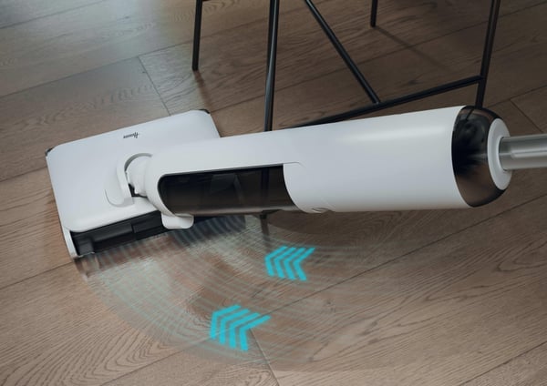 Hoover HW400 011 Pystyimuri Akku Kuiva ja märkä Pussiton 0,55 L 220 W Valkoinen