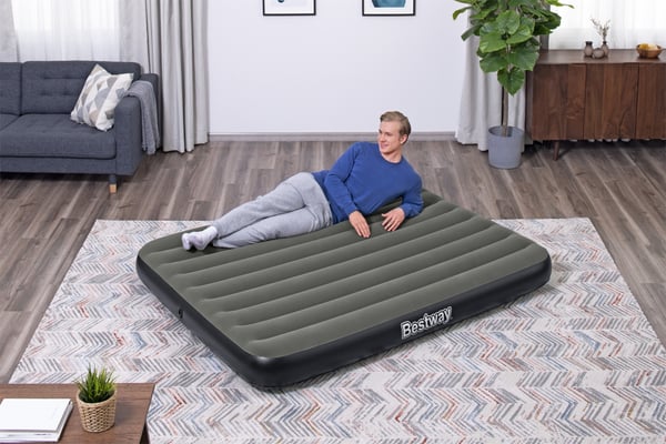Bestway 6713N / 23 luftmadrass Dubbelmadrass Svart Unisex