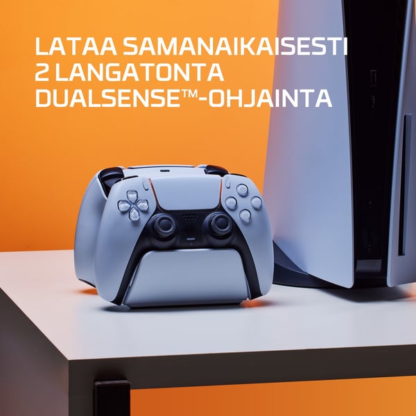 HyperX ChargePlay Duo – ohjaimen latausasema PS5-konsolille