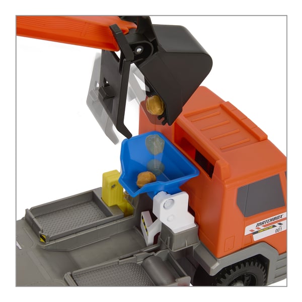 Matchbox Action Drivers Transforming Excavator