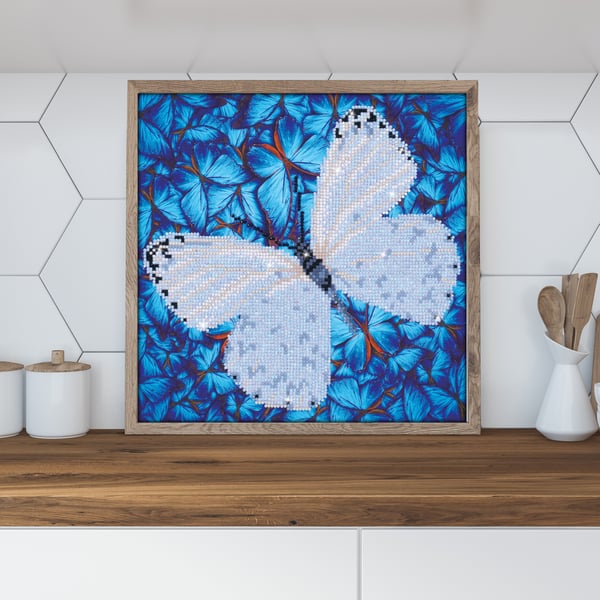 Diamond Dotz Flutterby White
