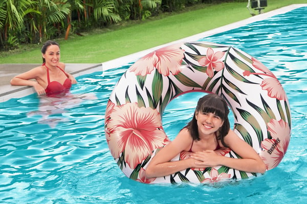 Bestway 36237 pool- och badmadrass Multifärg, Transparent Bild PVC Simring